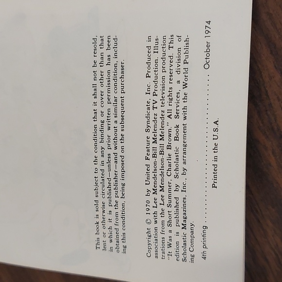 Charles M. Schulze, It Was A Short Summer Charlie Brown - Picture 4 of 7